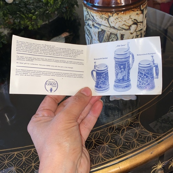 Vintage Rare Find 1940-1960’s W. German Beer Stein in mint condition - Picture 4 of 4